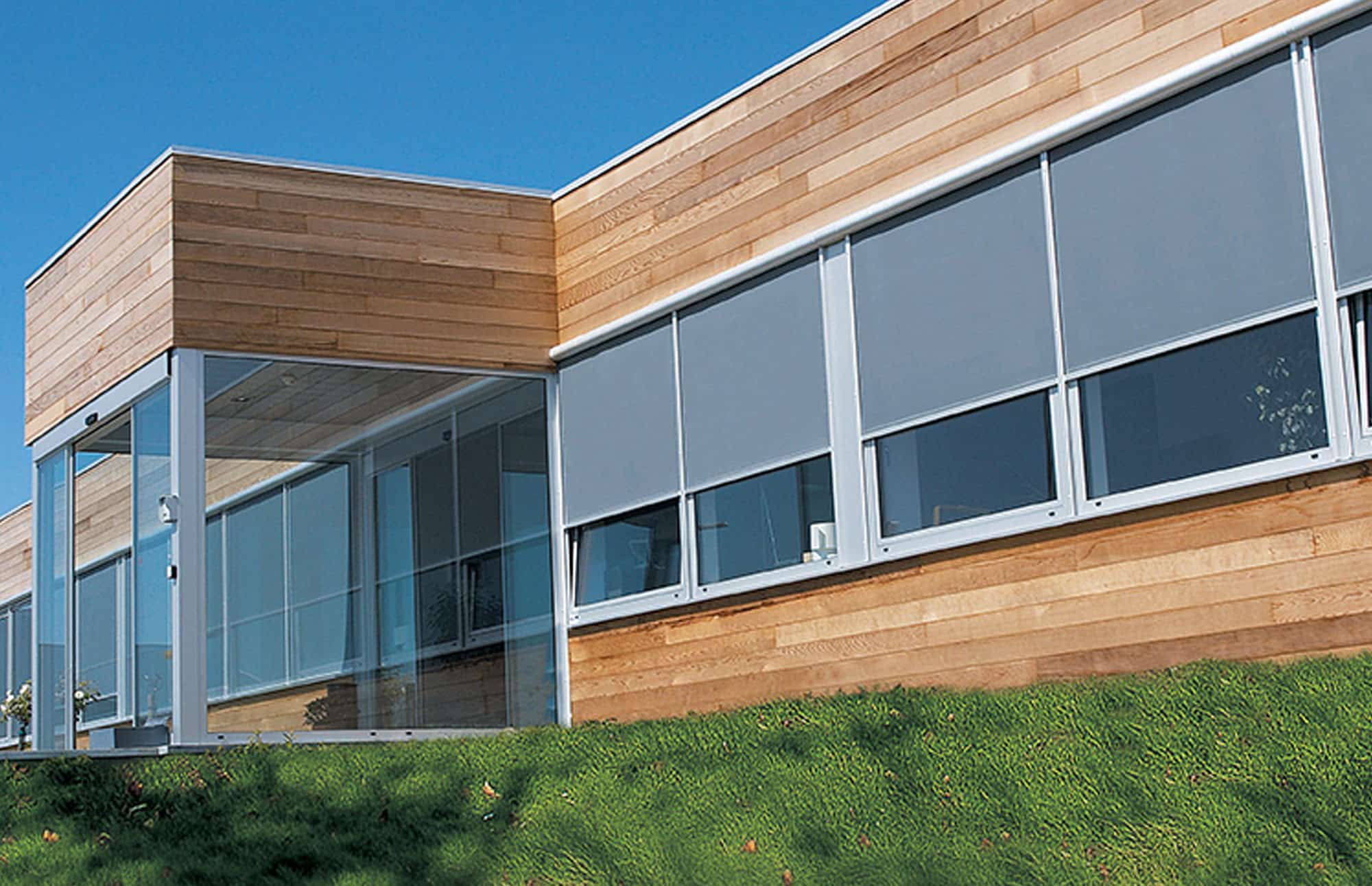 Schatteplatz Senkrechtmarkisen